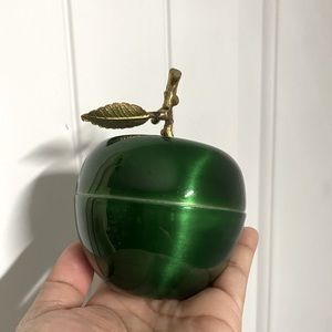 Green Apple Storage Decor